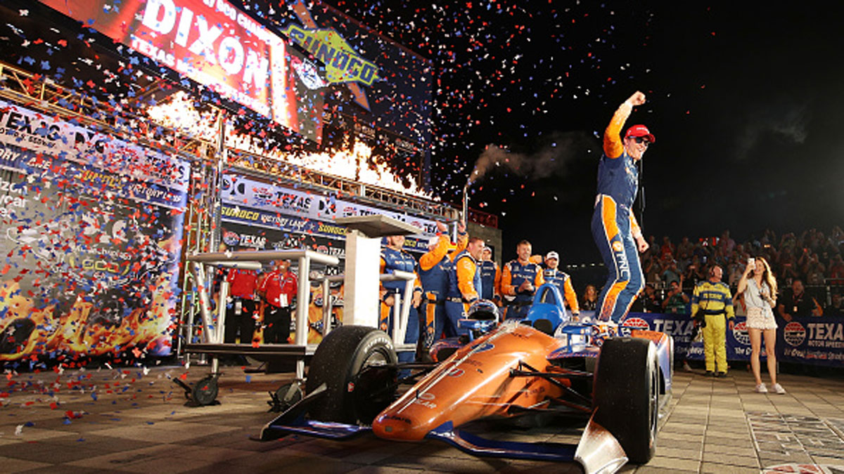 Scott Dixon Leads Last 119 Laps for IndyCar Win at Texas