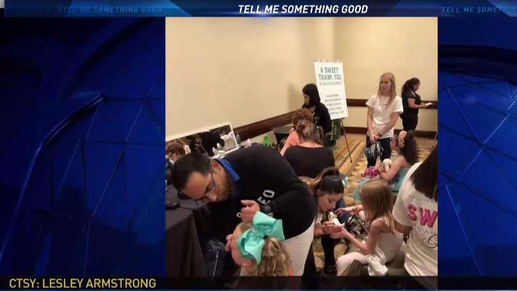 Local Salon Donates Talent, Time to Child Cancer Patients