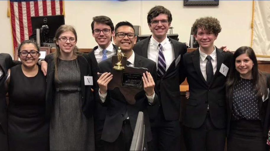 Carrollton-Farmers Branch School Wins Mock Trial Competition