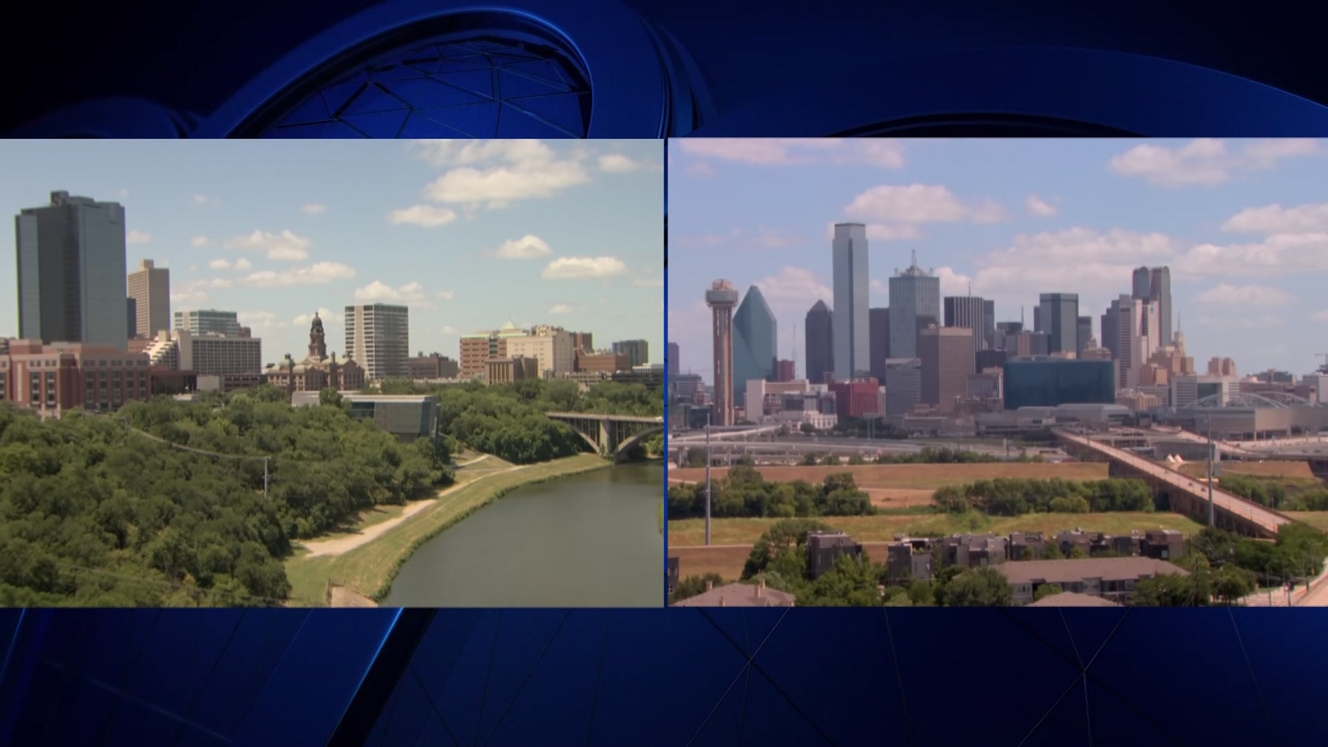 Timelapse Shows Clouds Moving Across North Texas