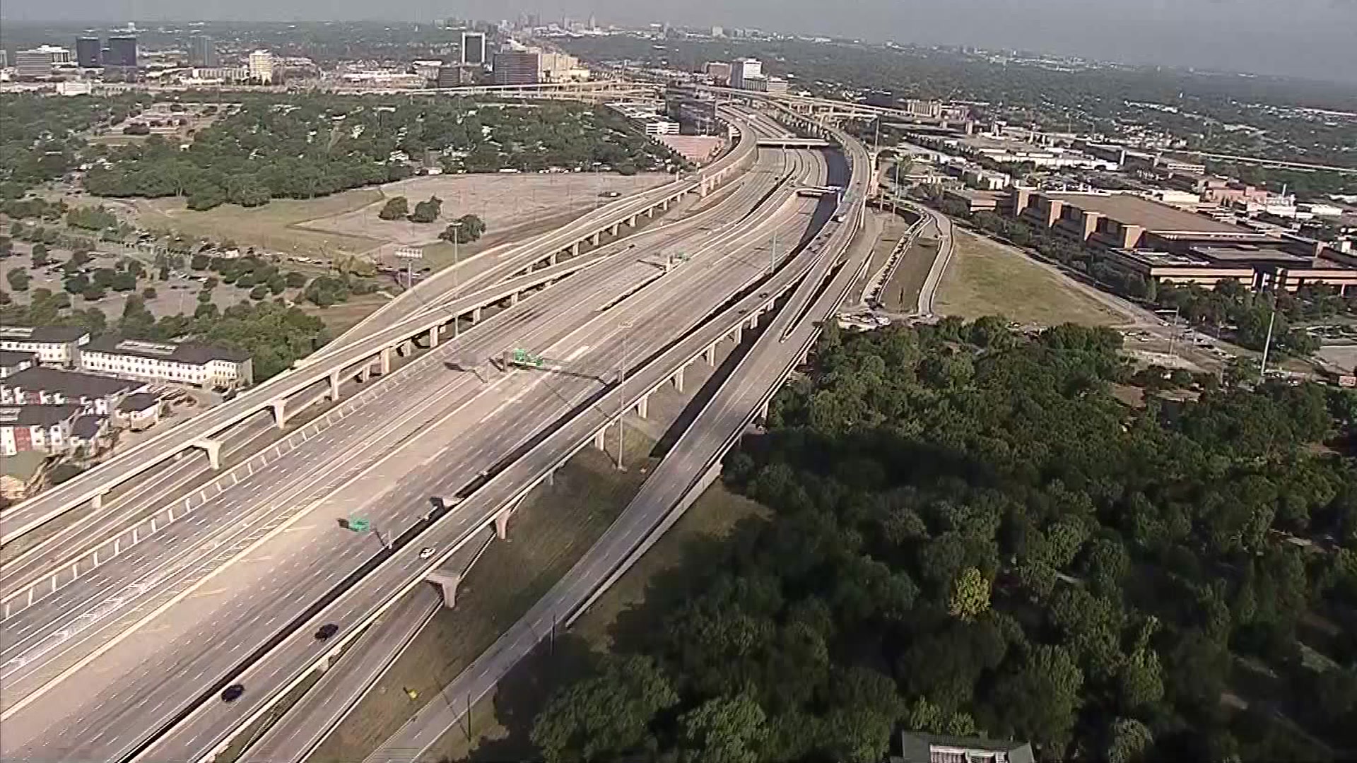 Traffic Backups at the Dallas High Five