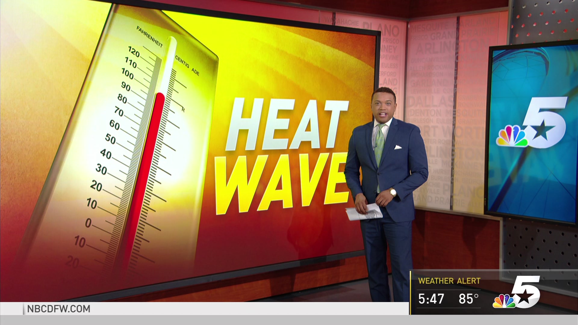 NBC 5 Video Vault - North Texas Heat Wave History