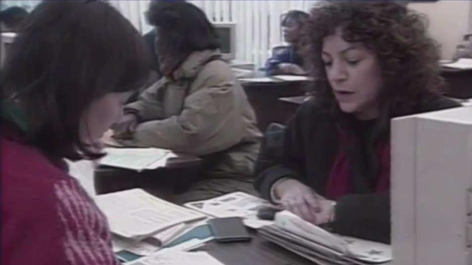 Video Vault: Filing Taxes Last Minute in the 90s