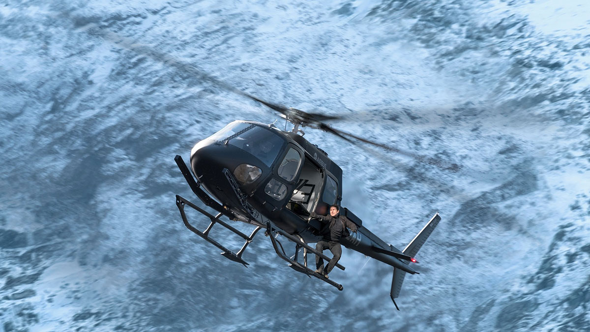 'Mission Impossible' Helicopter on Display in Fort Worth
