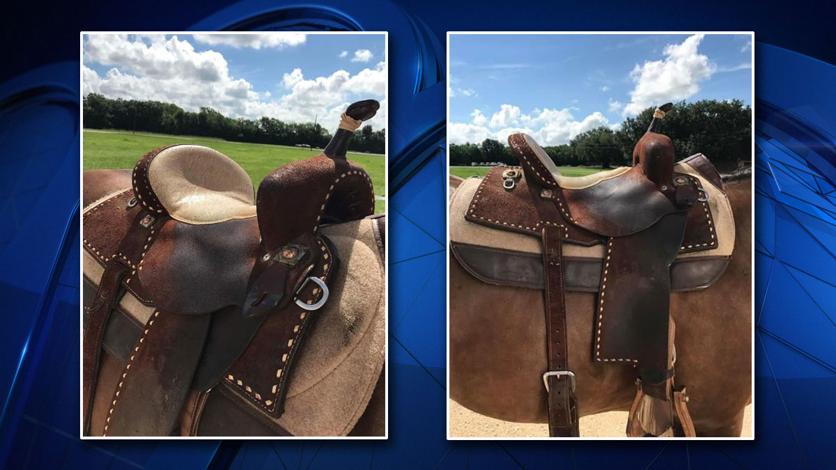 Man Recorded Stealing $5K Saddle From Racer's Trailer