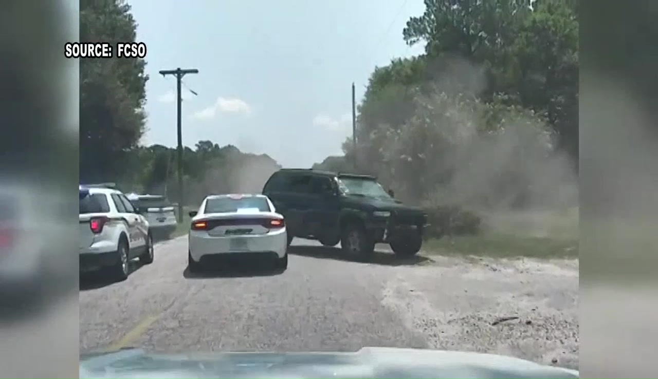 Woman in SUV Leads Deputies on Wild Chase