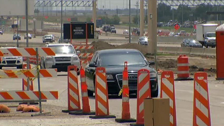 Construction Ramping Up on I-635, Texas 121 Interchange