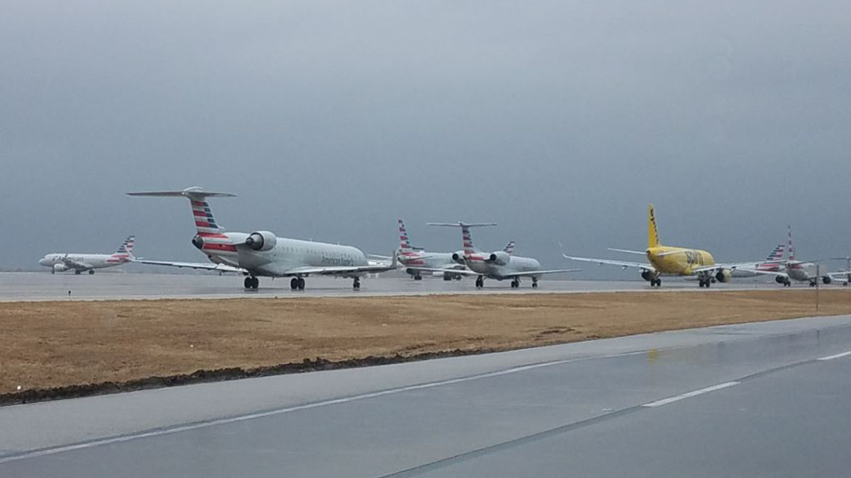 Weather Leads to Big Delays at D/FW