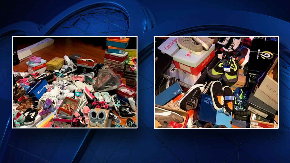Dallas Officer Donates 650 Pairs of Shoes to Kids