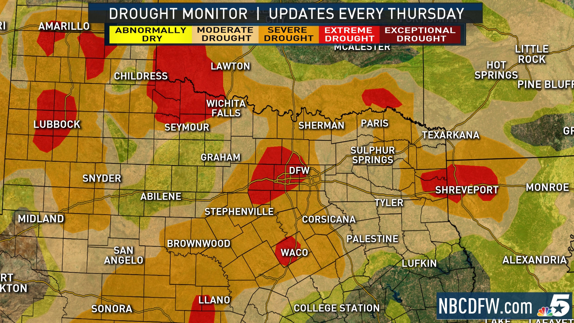 Texas Drought Level Jumps by 9 Percent
