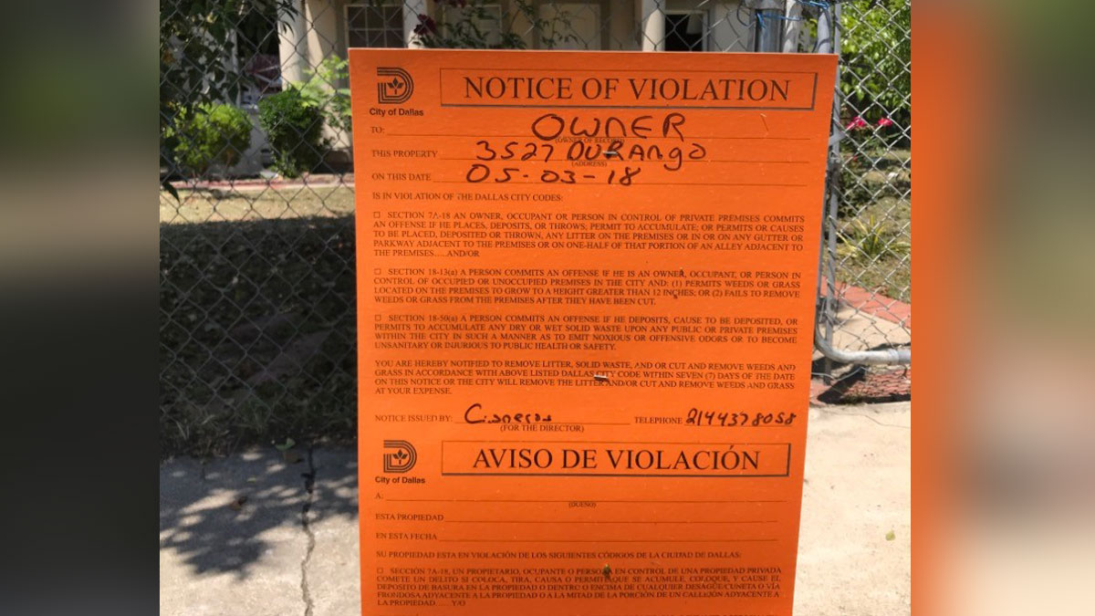 Dallas Gas Explosion Victim Slapped With Code Violation