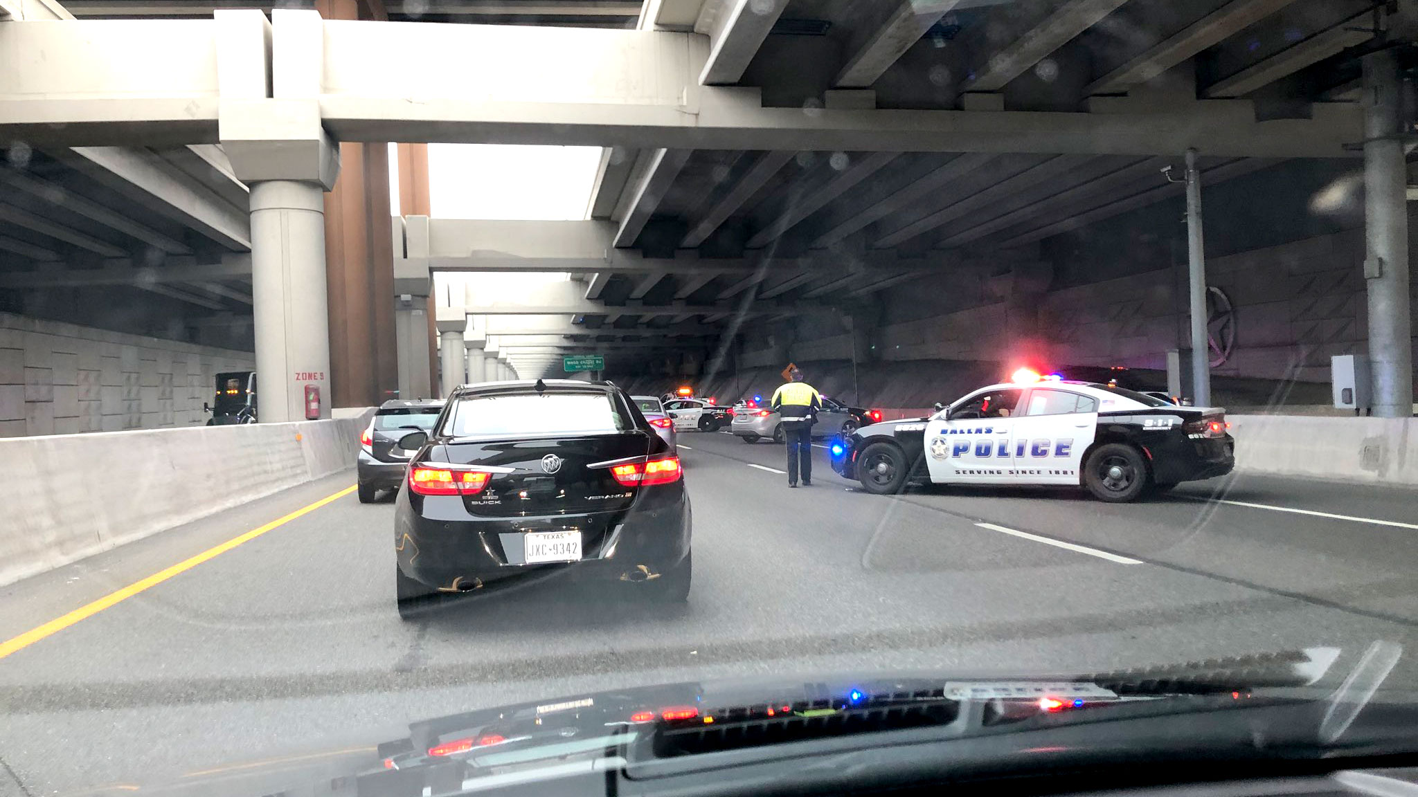 Fatal Crash Causing Major Delays on LBJ
