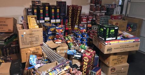 DPD Confiscates 7,000 Lbs. of 'Consumer Grade' Fireworks