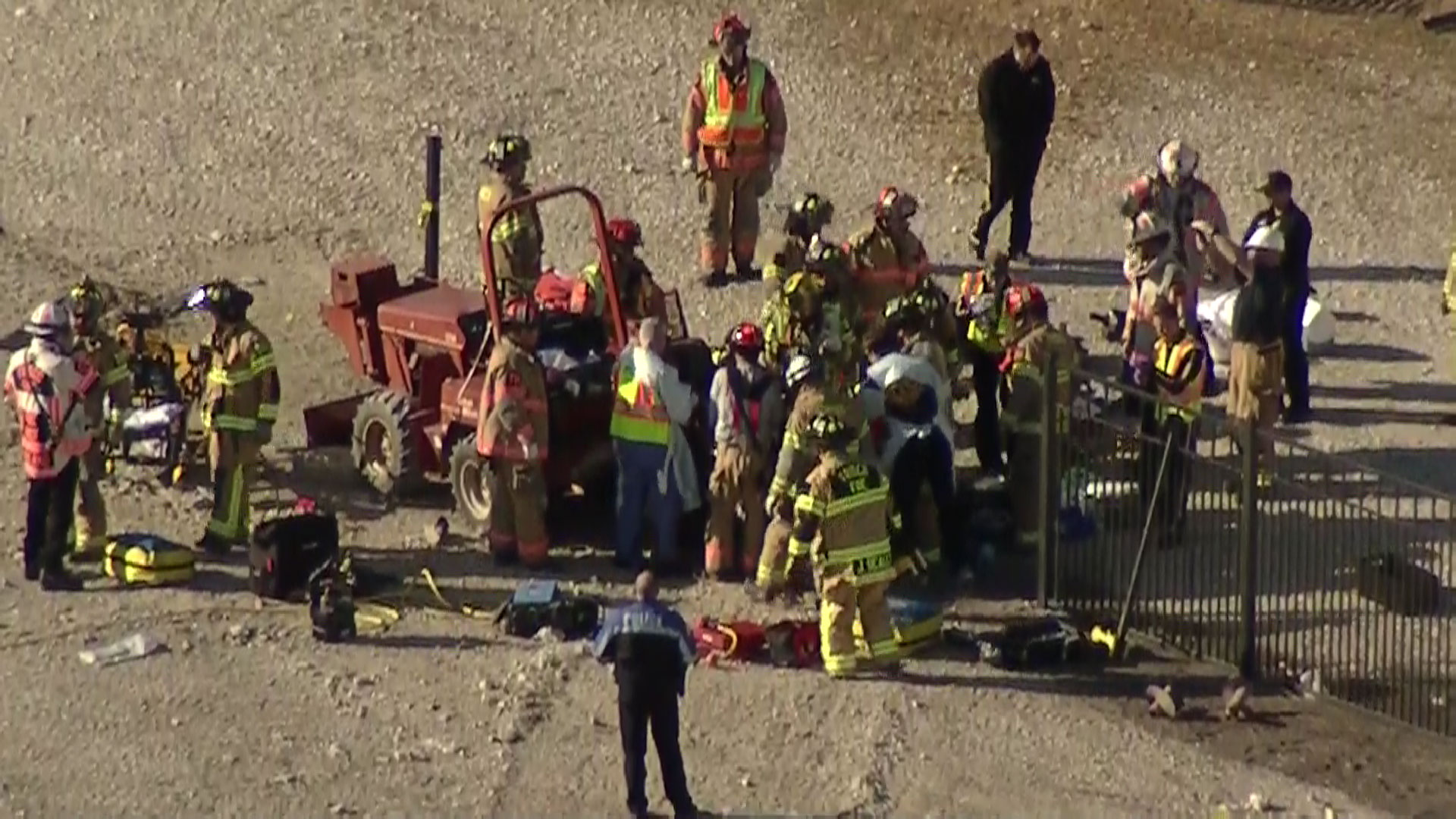 Construction Worker Hospitalized After Incident: Authorities