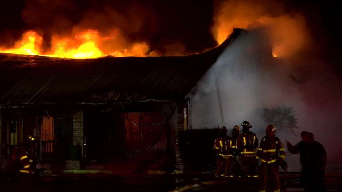 Restaurant Catches Fire in Grand Prairie