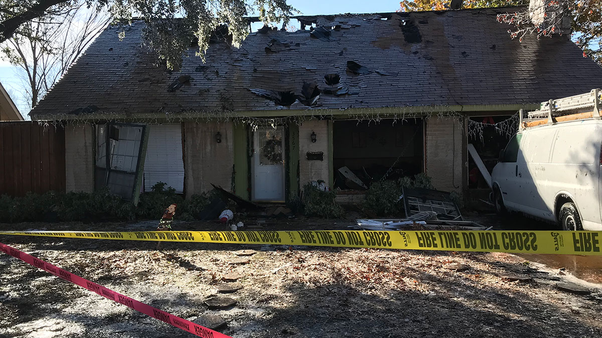 Sleeping Family Escapes Injury in Natural Gas Explosion