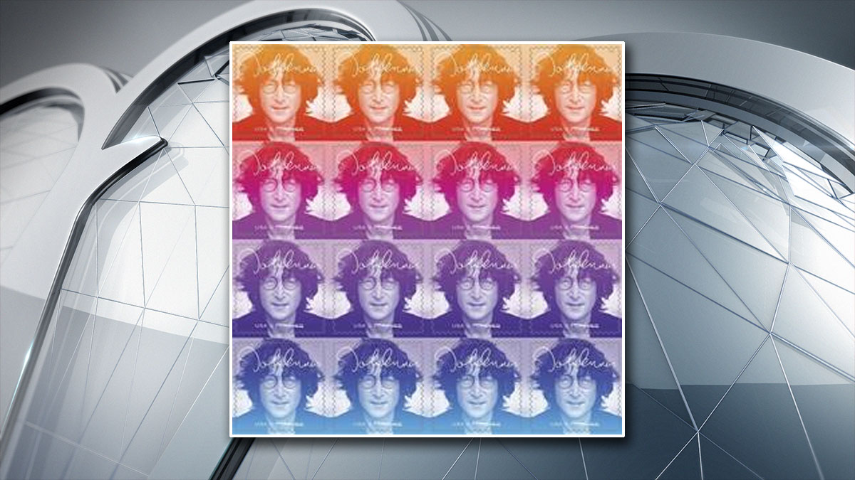 John Lennon Honored With USPS Music Icons Stamp