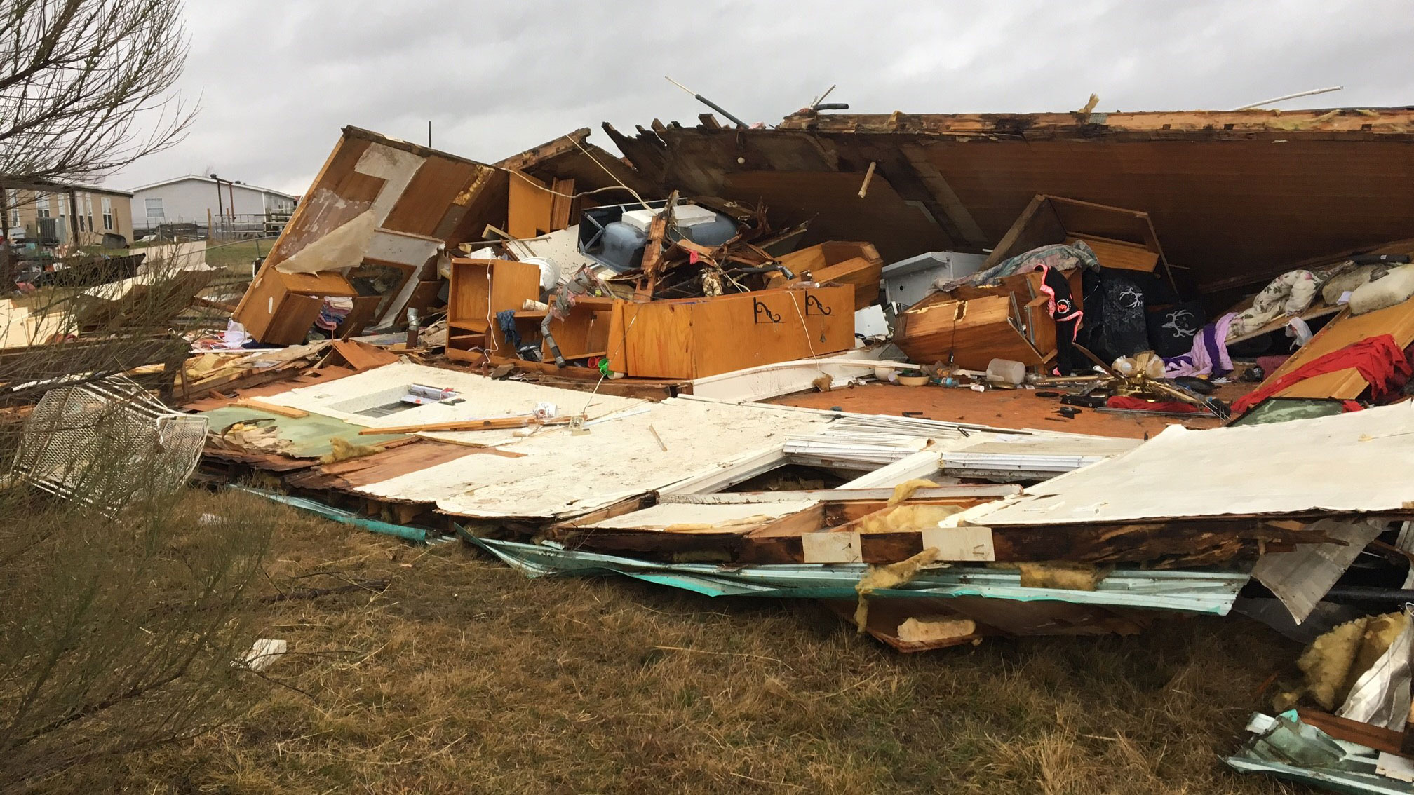 EF-0 Tornado Leaves 3 Hurt, Homes Flipped, Destroyed