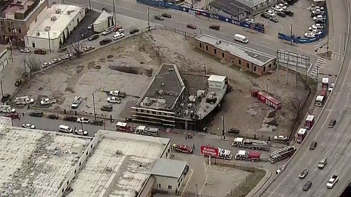 Firefighters Recover Electrocuted Man Suspended on Scaffold
