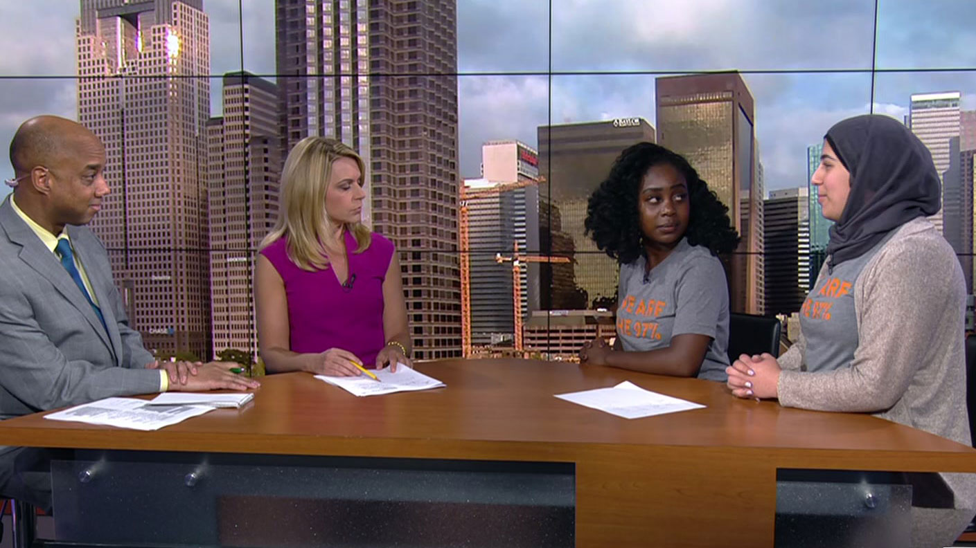 North Texas Students Behind NRA Protest