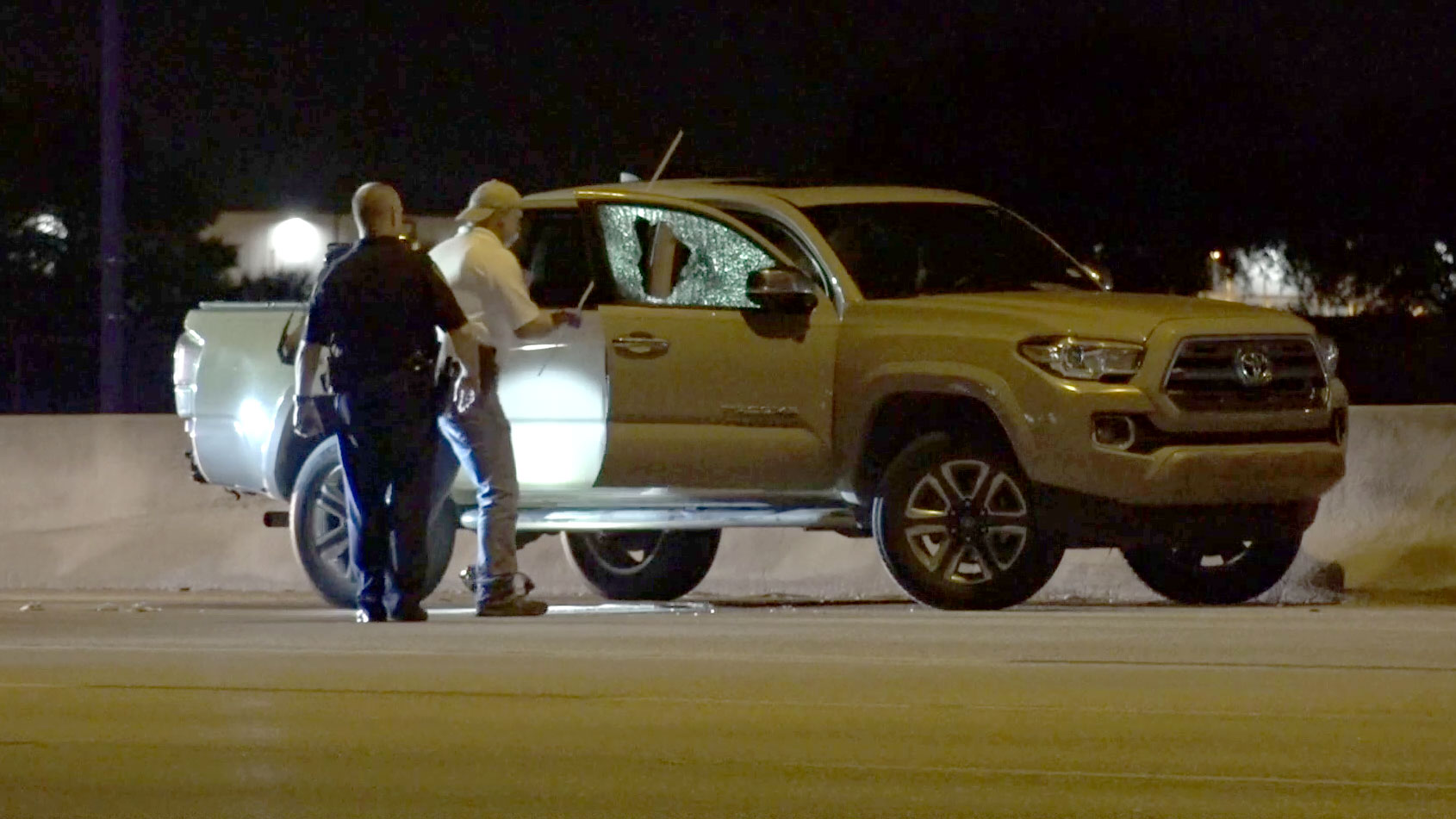 FW Police Find Man Shot in Pickup Truck