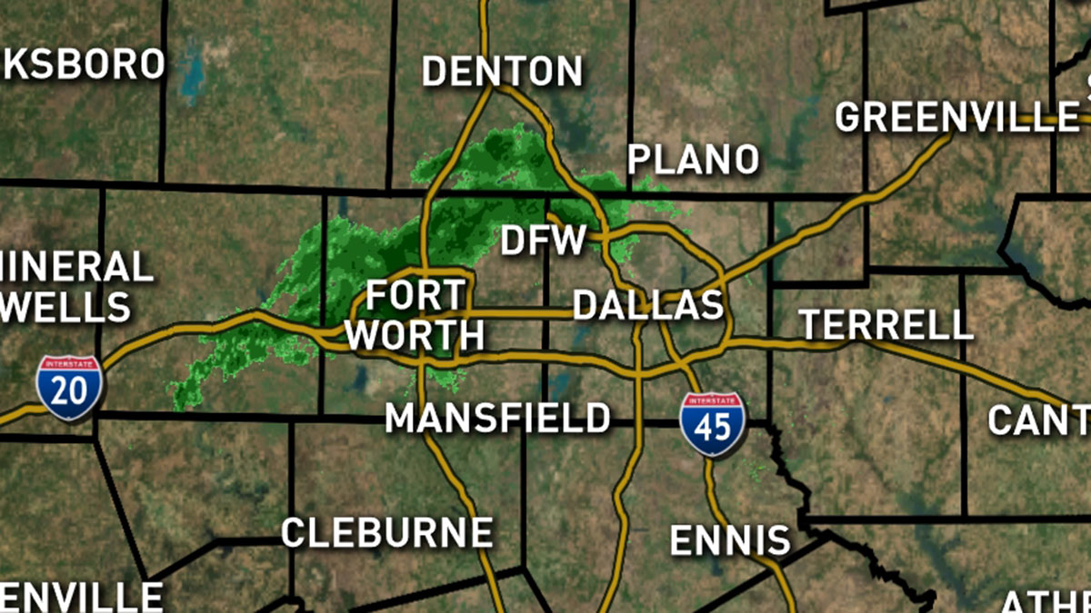 Monday's Storms Wind Down