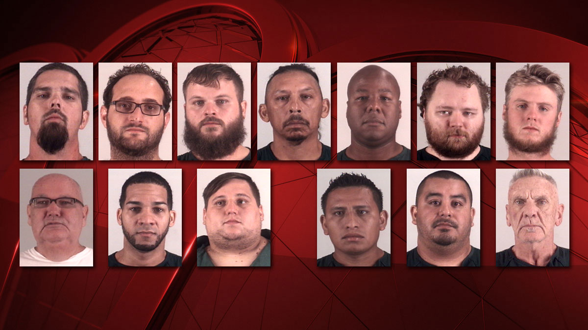 20 Face Charges, Accused of Trying to Have Sex With Children