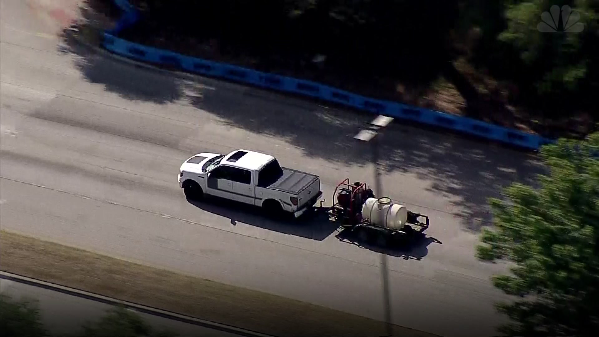 Raw: Police Chase Pickup From Dallas to Corinth