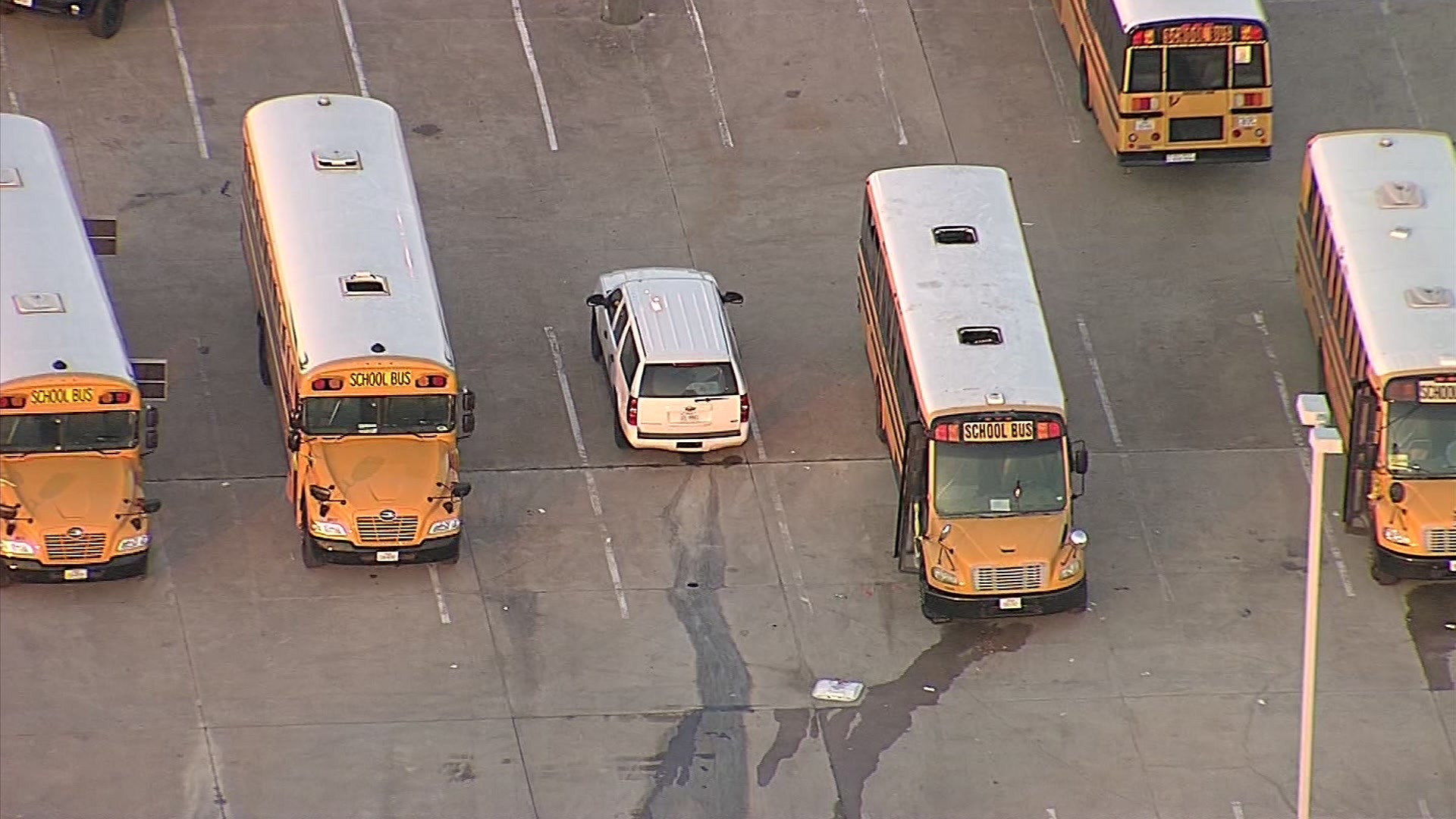 Raw: Buses Vandalized, Put Out of Service at Keller ISD: PD