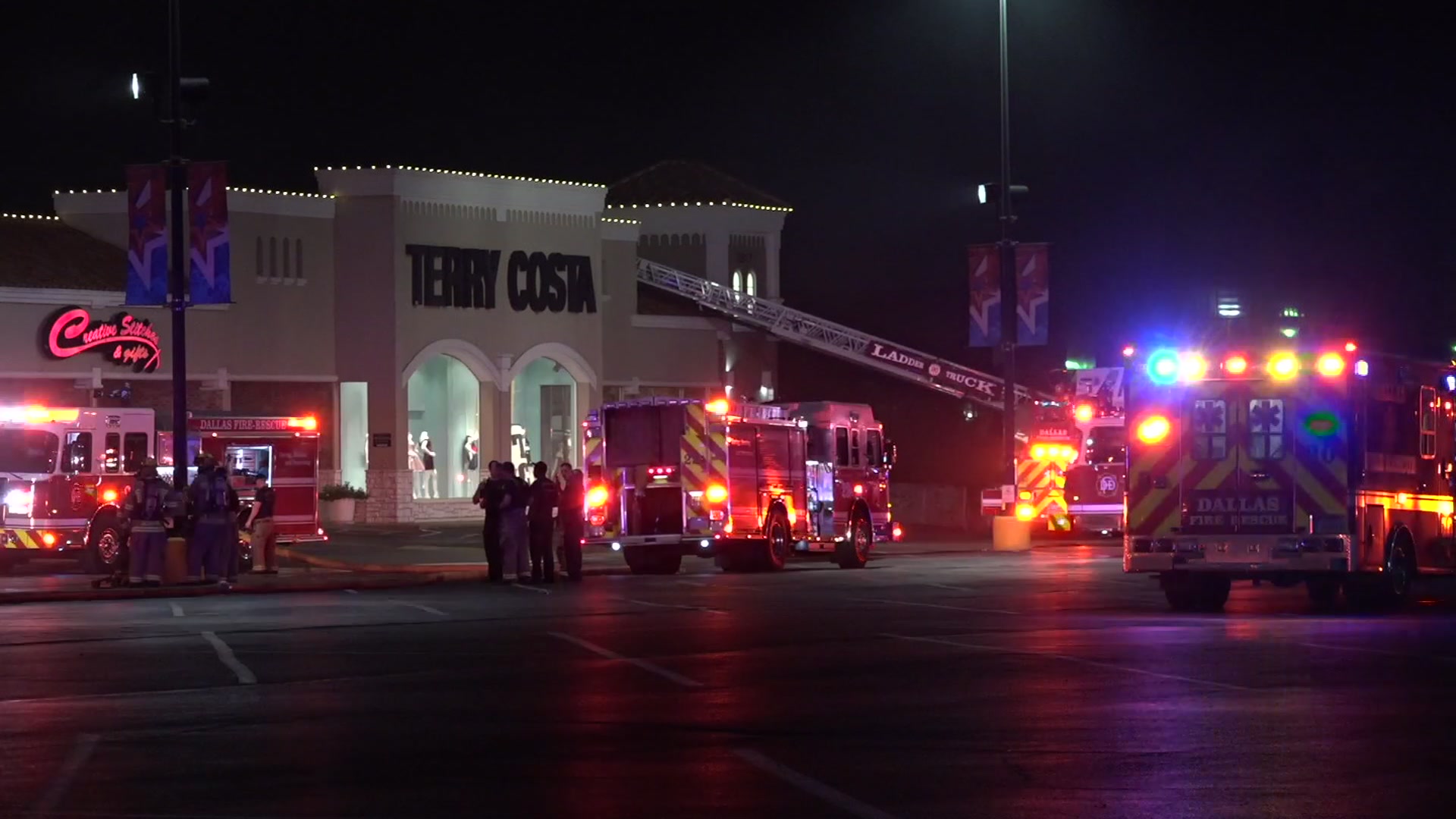 Overnight Fire Spreads to 3 Dallas Businesses