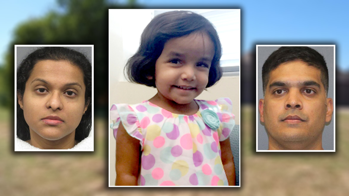 Sherin Mathews Parents Give Up Parental Rights to Child