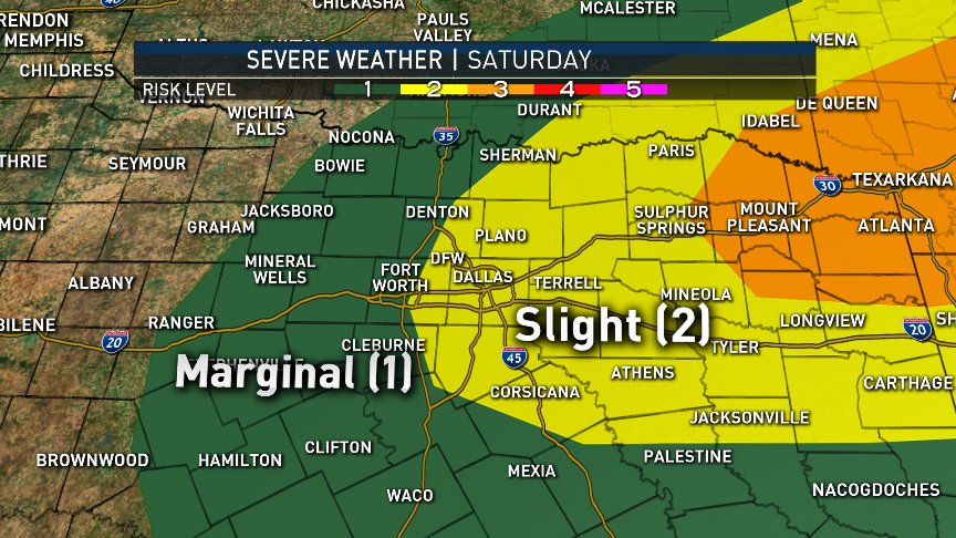 Live Radar: Storms Move Through North Texas