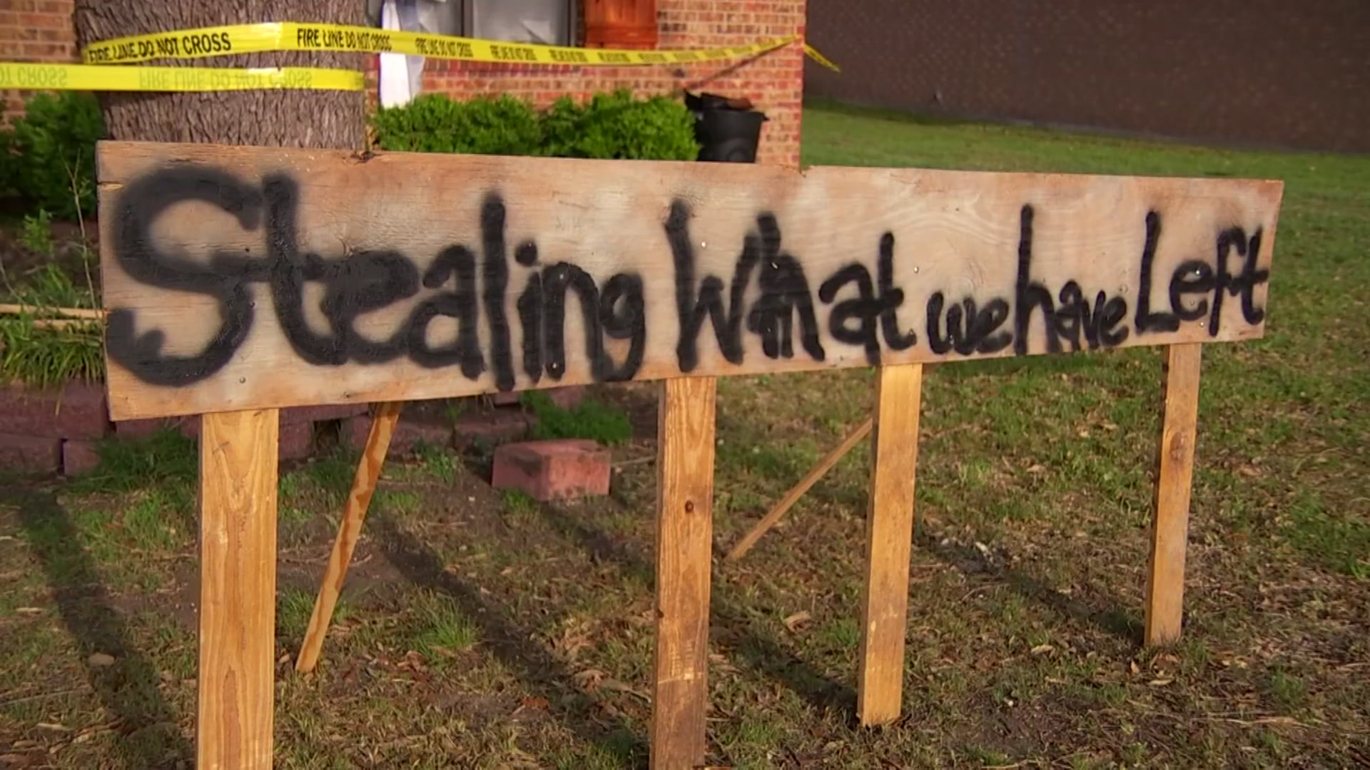 Homeowner to Looters: 'Stop Stealing What We Have Left'