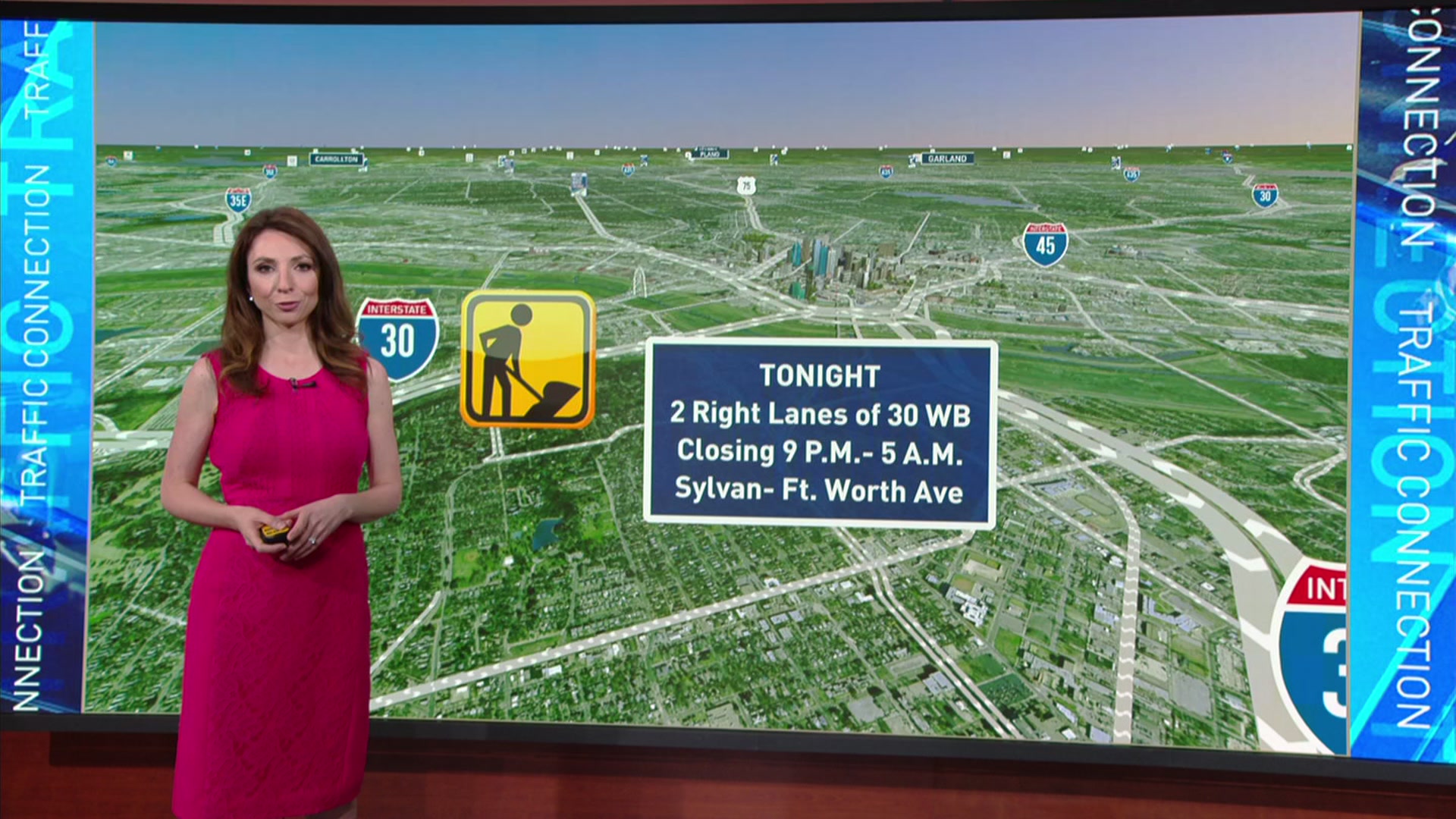 DFW Traffic Forecast Sept. 25