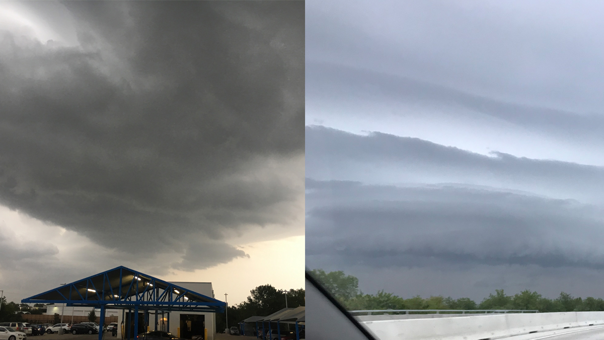 Gallery: Storms, Gusty Winds Move Into DFW