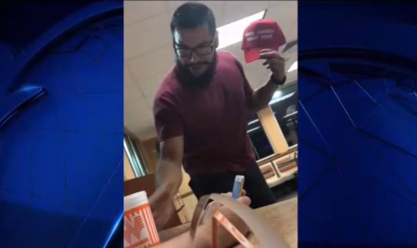 Teen Says Drink Thrown at Him for Wearing MAGA Hat